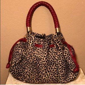 Kate Spade Leopard Cowhide Purse